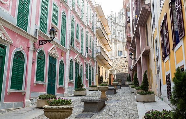 Macao old town