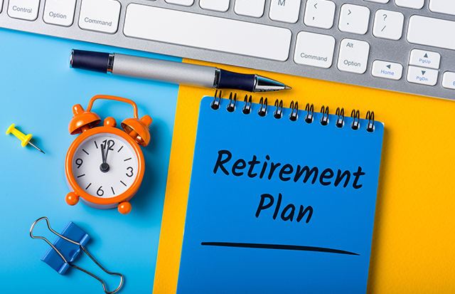Retirement plan - Reminder of the need for savings for a decent, comfortable old age.